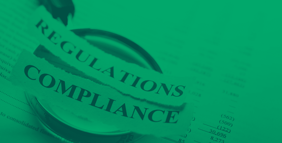 Compliance regulations banner